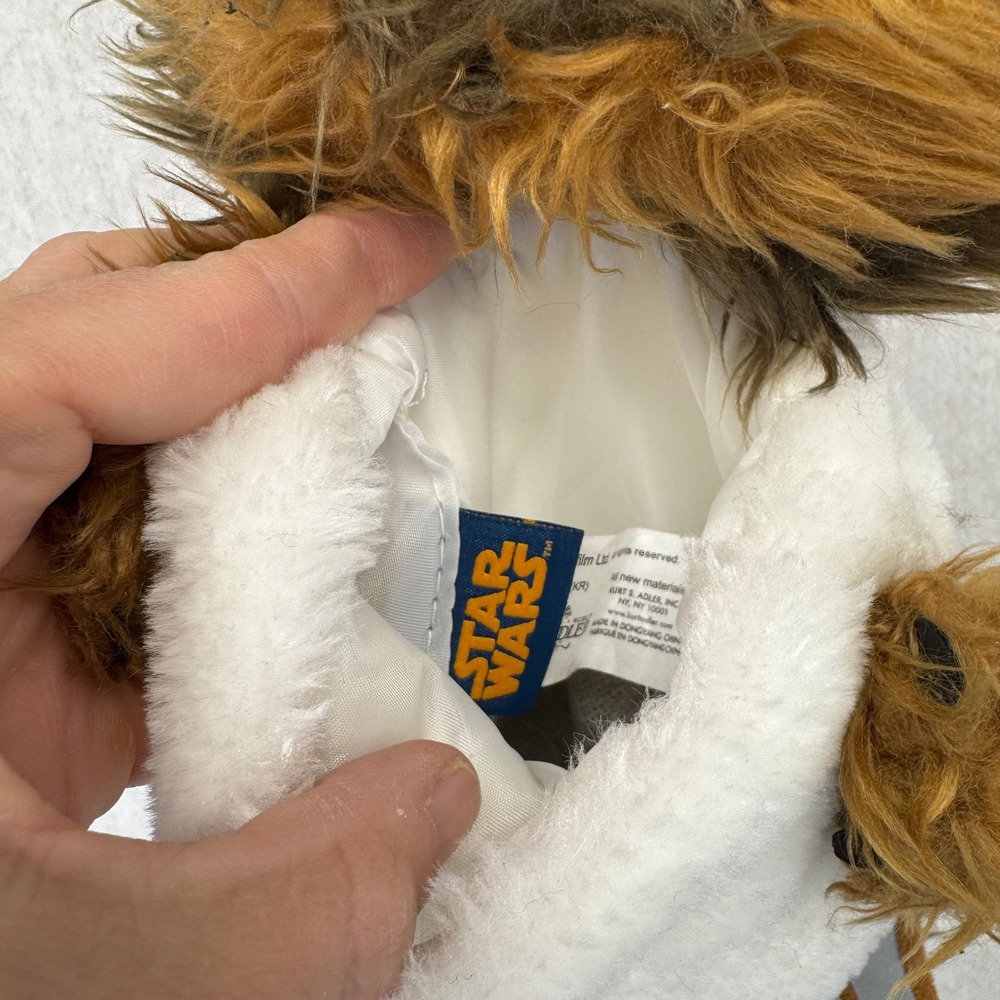 Vtg Star Wars Chewbacca Christmas Stocking Lucasfilm Plush Wookiee Santa Hat 18" - Picture 5 of 10